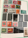 Timbres Allemagne Deutsche Bundespost modernes motifs Europa lot philatélie