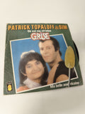 Disque vinyle 45 tours ancien gris rétro ? Collection musique vintage occasion