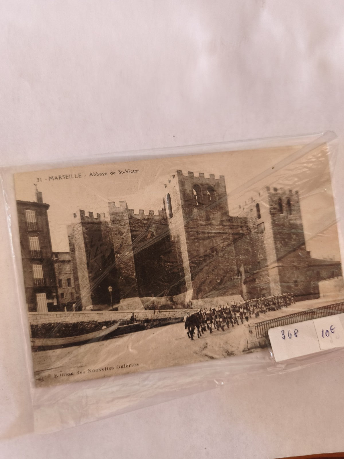 Carte postale vintage Marseille ancien visuel rétro pour collectionneur philatél