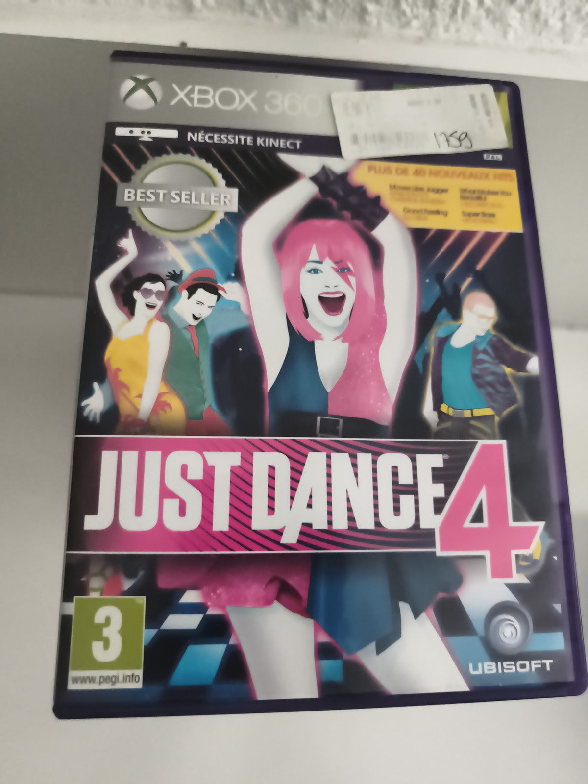 Jeu Xbox 360 Just Dance 4 Ubisoft Best Seller nécessite Kinect