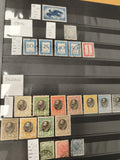 Timbres poste et taxe Pays-Bas Serbie XIXe-XXe, lots philatélie, série oblitérés