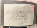 Lettre ancienne timbre 30c Cérès France oblitéré Ardèche philatélie