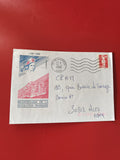 Enveloppe philatélie Bicentenaire Révolution Française oblitérée Marianne 2,50 F