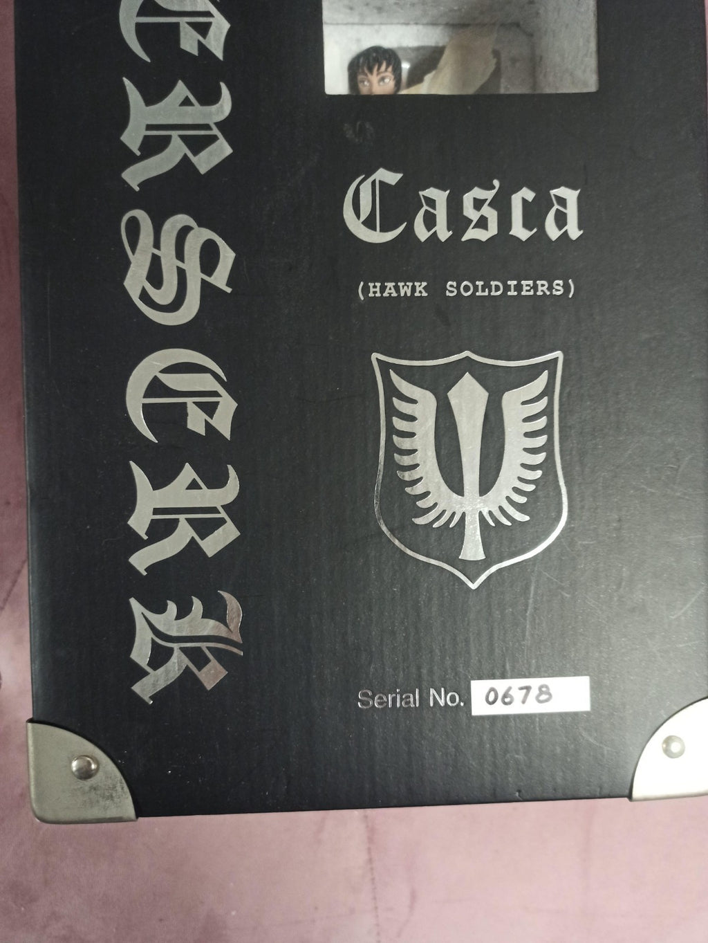 Figurine Berserk Casca Hawk Soldiers édition limitée n°0678 boîte noire