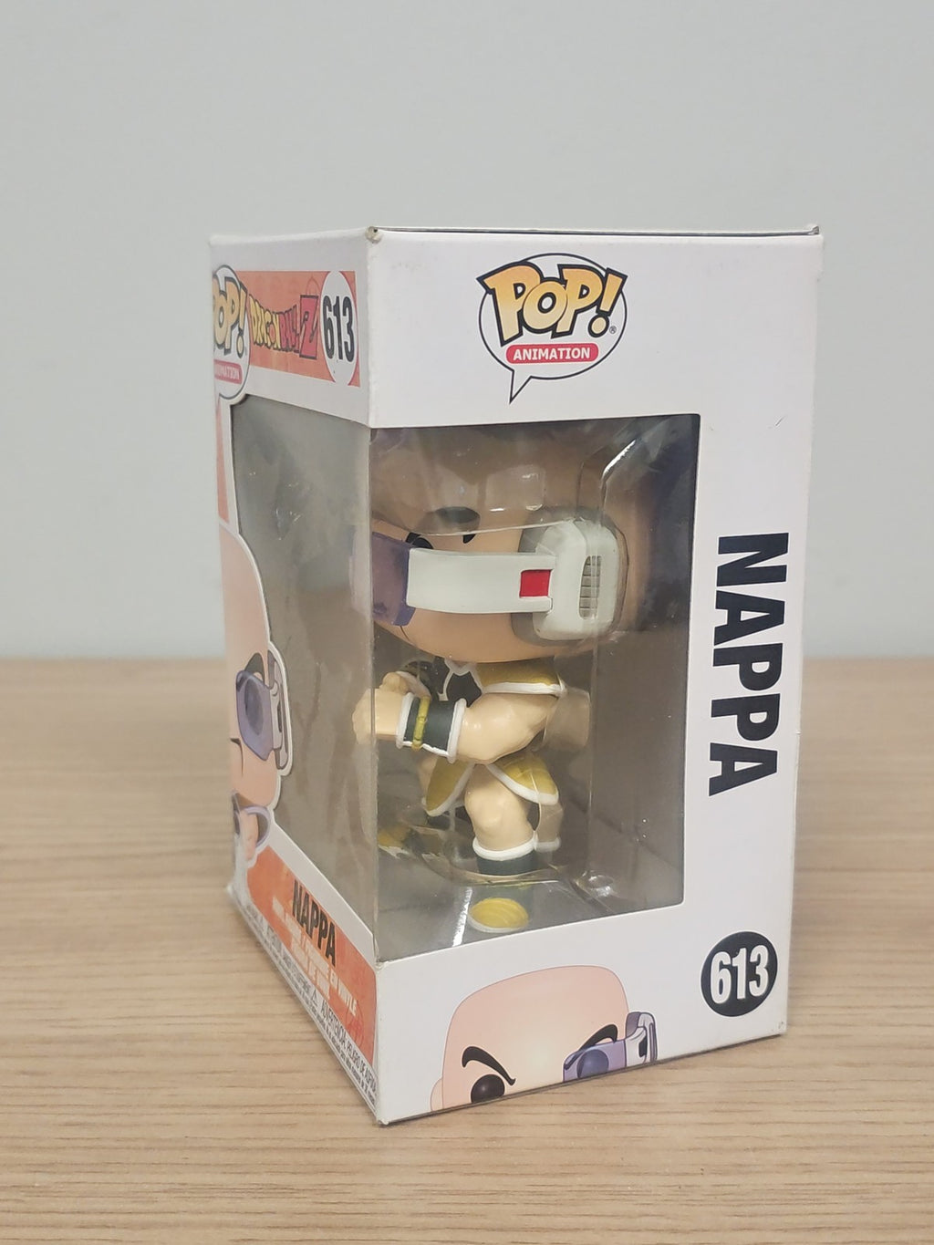Funko Pop Dragon Ball Z Nappa 613 figurine officielle neuve Funko emballage d?or