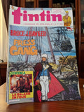 Magazine Tintin ancien n°11 1985 Bruce J Hawker Press Gang vintage rétro