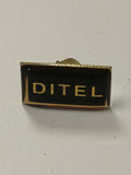 Pin's ancien Ditel vintage rétro collection badge publicitaire années 80 90 rare