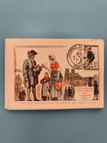 Carte philatélique Journée du Timbre 1961 Paris oblitérée illustration Raoul Ser
