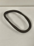 Bracelet de cheville bronze Afrique du Nord patiné, forme ovale, ethnie