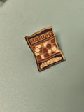 Vintage pin's Haribo Chamallows ancien, forme paquet, collection publicitaire