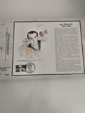 Feuillet CEF Jean Paulhan 1986 timbre oblitéré illustration Jacques Combet
