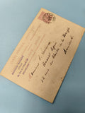 Ancienne carte postale Belgique XIXe philatélie timbre oblitéré collection