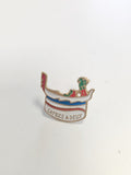 Pin's rétro Caprice des Dieux ancien badge publicitaire vintage collection Franc