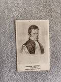 CPA portrait Théophile Laennec médecine auscultation 1820 carte postale ancienne