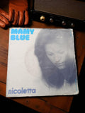 Vinyle 45 tours Nicoletta Mamy Blue vintage rétro ancien disque années 70