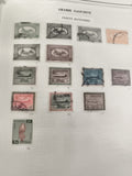 Timbres poste aérienne Arabie Saoudite oblitérés, lot philatélie avions