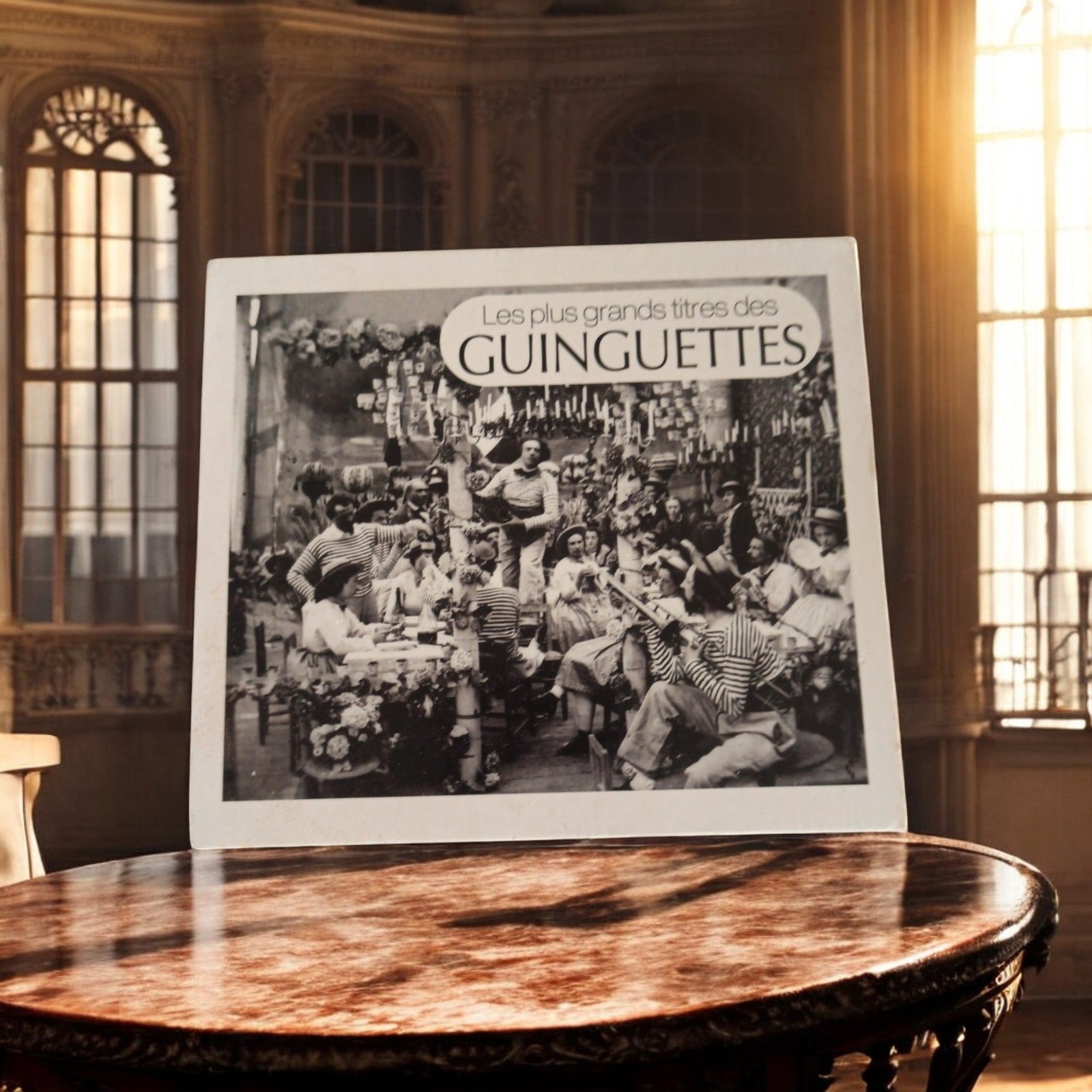 Coffret CD Guinguettes rétro vintage – Les plus grands titres, ambiance français