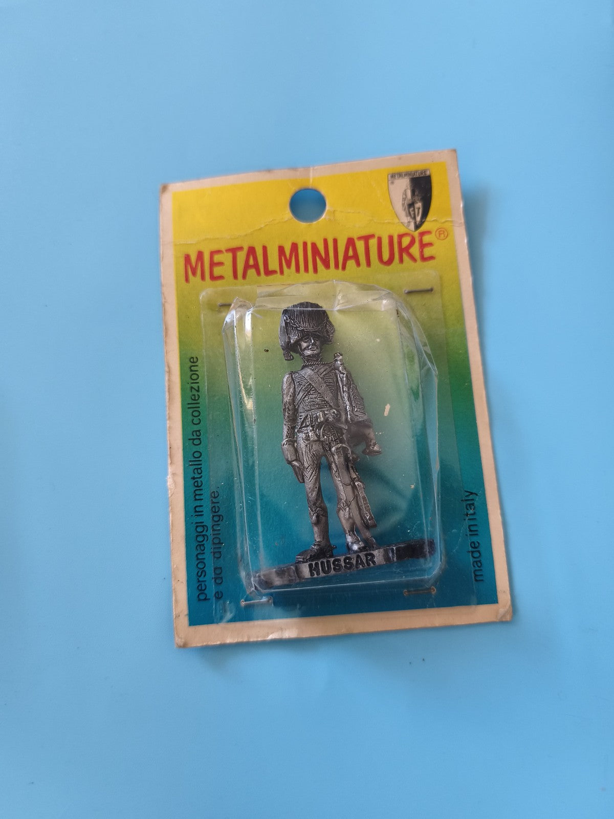 Figurine soldat en plomb vintage miniature ancienne métal collection militaire r