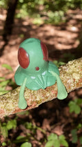 Figurine Pokémon Tentacool PVC 2005 2006 figurine verte tête rouge R LW