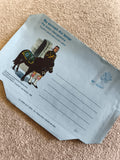 Aerogramme Air Letter Écosse Highlanders 1980 illustration cheval Philatélie