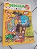 Magazine jeunesse MICHA n°4/1986 ancien illustré vintage France années 80
