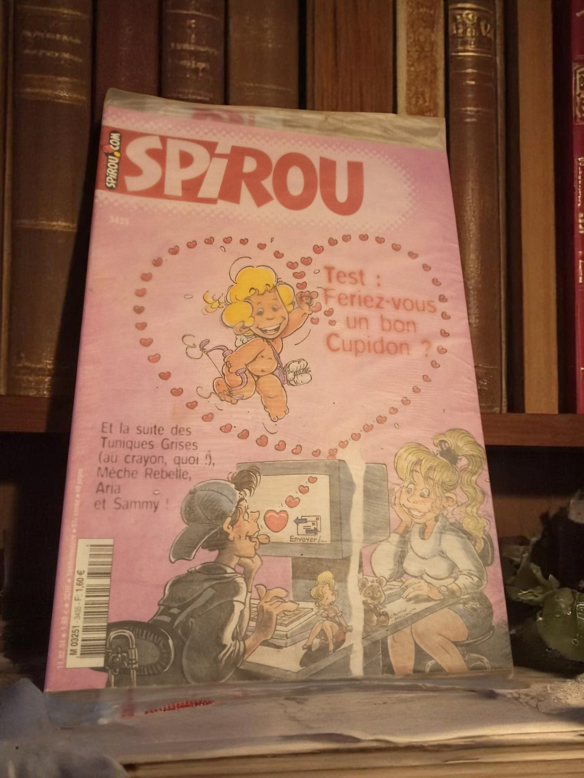 Magazine Spirou n°3435 vintage années 2000 – édition rare BD collector