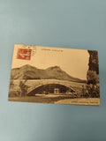 Carte postale ancienne CPA Castellane Pont et Roc timbre 10c paysage rétro