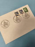 Enveloppe vintage philatélie Journée du Timbre 1972 Toulouse timbres oblitérés