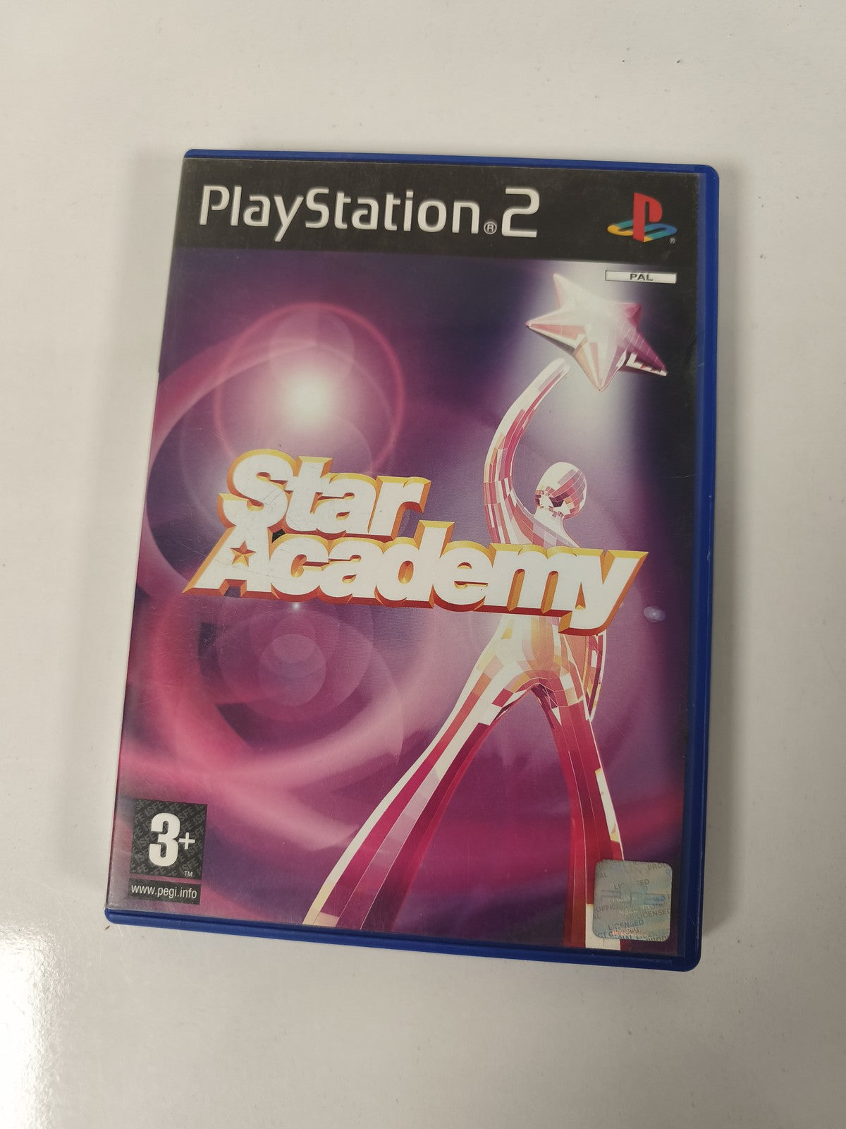 Boîte vide pour jeu PS2 Star Academy officielle, étui d?origine sans disque