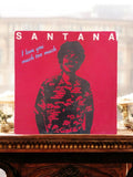 Vinyle 45T Santana I Love You Much Too Much Latin Rock pochette rouge