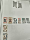 Timbres Haute Volta animaux oblitérés, République, lot philatélie Afrique