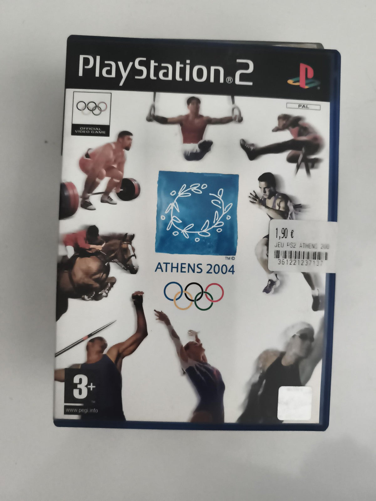 Jeu PlayStation 2 Athens 2004 officiel Olympique Sony PAL