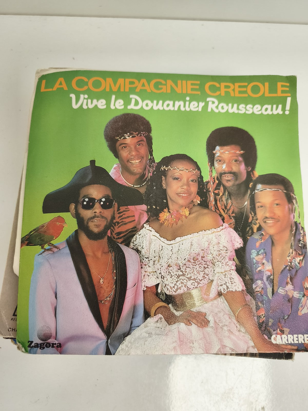 Vinyle 45 tours La Compagnie Créole Vive le Douanier Rousseau Carrere