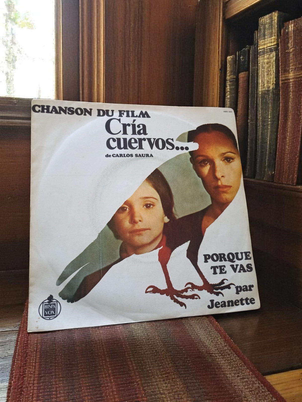 Vinyle 45 tours Cría Cuervos Jeanette Hispa Vox vintage Espagne rétro