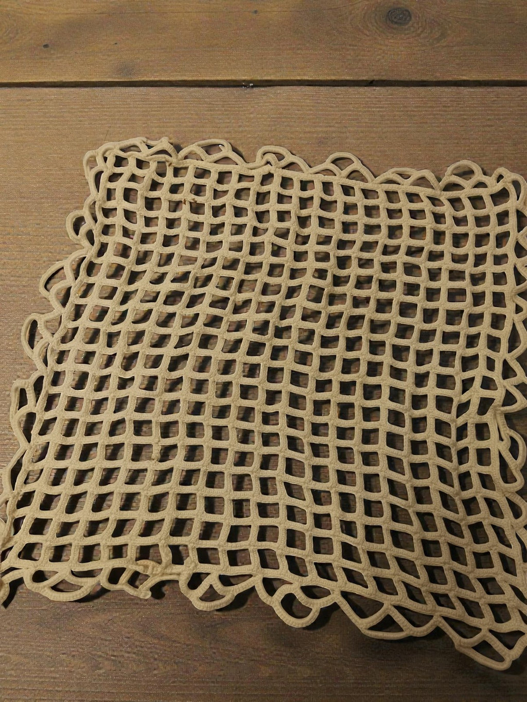 Rare set linge de table ancien brodé dentelle crochet vintage XIXe collection