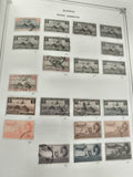 Timbres Égypte Poste Aérienne pyramides avions oblitérés philatélie