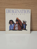 Vinyle 45T rétro IMAGINATION disque ancien, collection musique vintage années 80