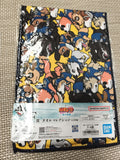 Serviette Naruto Ichiban Kuji Bandai Namco motif chiens ninjas manga