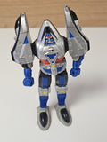 Power Rangers Time Force Megazord Bleu mode robot Bandai figurine articulée