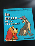 Livre Disney La Belle et le Clochard Nathan éducatif album illustré