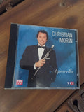 CD Christian Morin Aquarella vintage édition TF1 PUB TV musique rare
