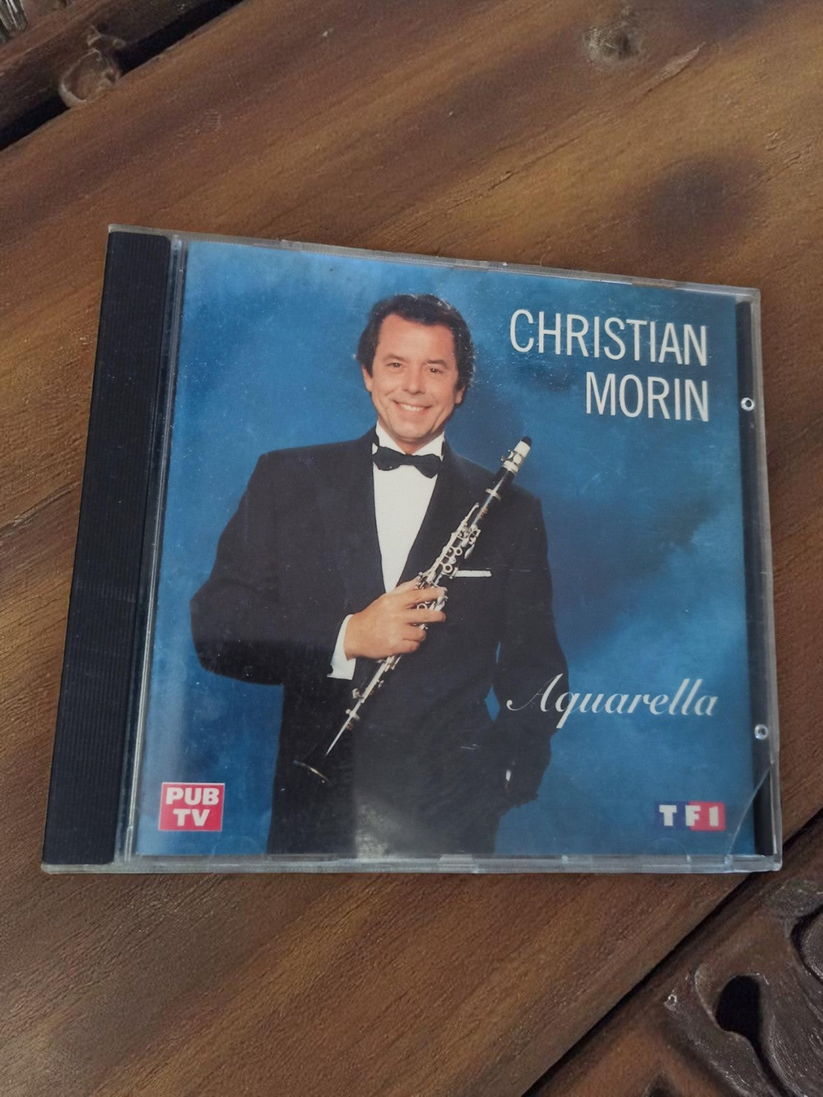 CD Christian Morin Aquarella vintage édition TF1 PUB TV musique rare