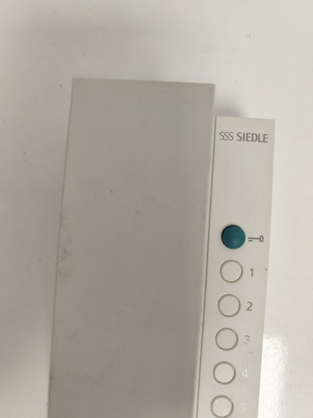 Interphone Siedle HT 611-01 W blanc bouton sonnette, combiné filaire, système au