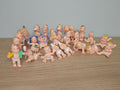 Lot de petites figurines Babies vintage ancien collection rare rétro années 90