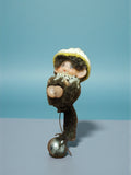 Figurine rétro Moncchicchi vintage, ancien jouet collection années 80, rare occa