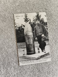 CPA Guerre 1914-1915 obus allemand 420 Verdun Meuse photo ancienne