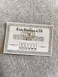 Carte certificat radio Clube Brasileiro de DX ancienne, papier, vintage radioama