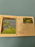 Enveloppe FDC Premier Jour Messagier 1984, illustration "Rêve d?un printemps"