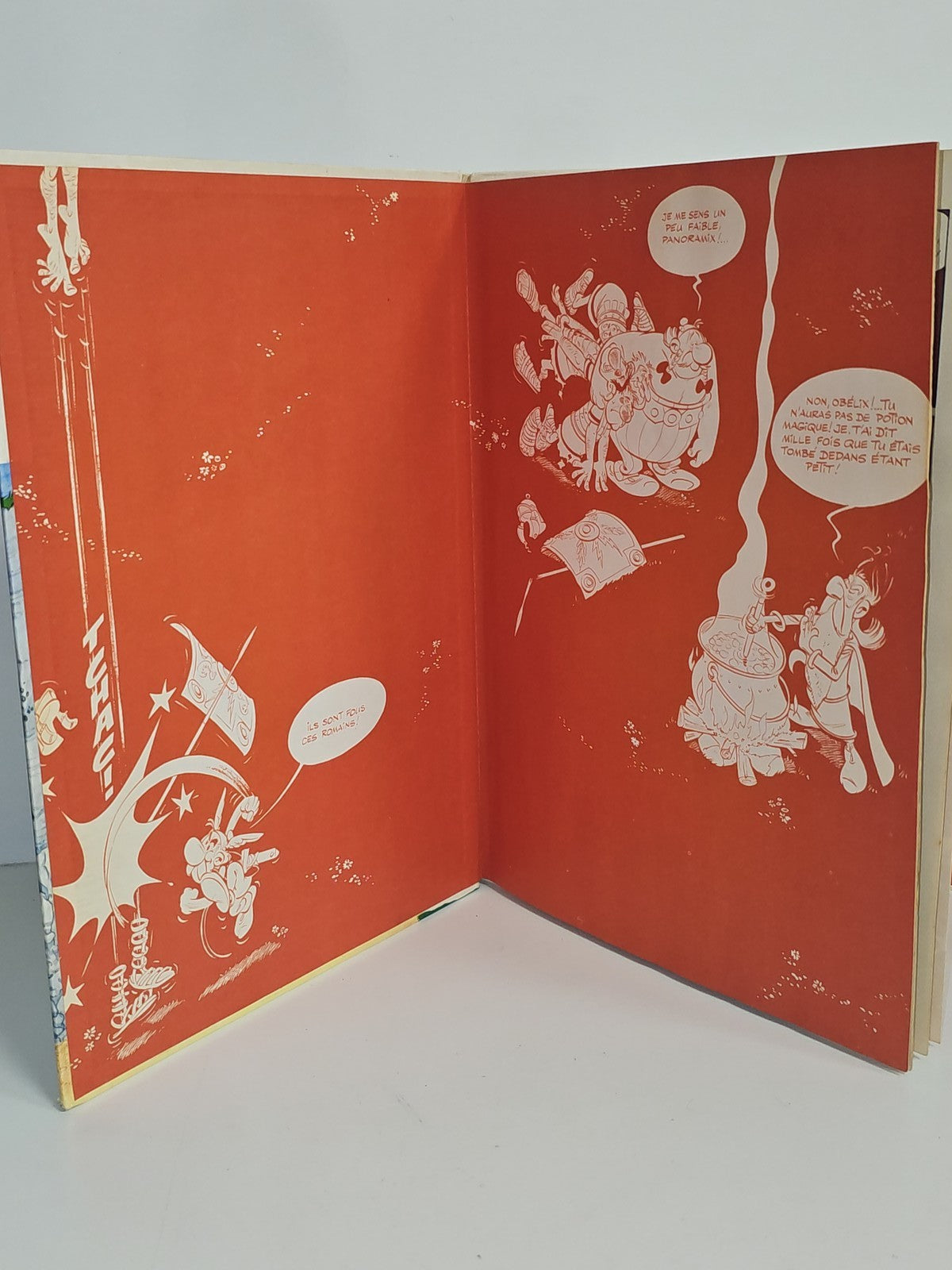 Album BD Astérix Obélix et la Compagnie édition originale 1976 Dargaud EO