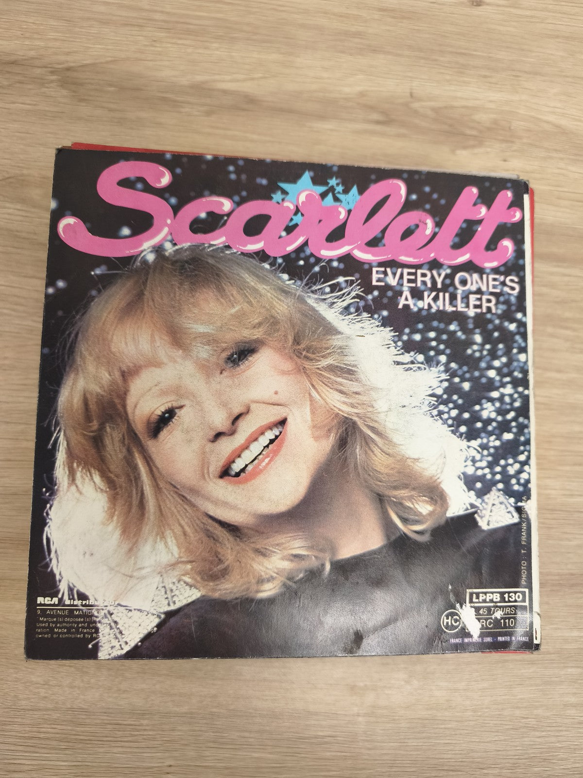 Vinyle 45 tours Scarlett Every One's A Killer pochette photo couleur